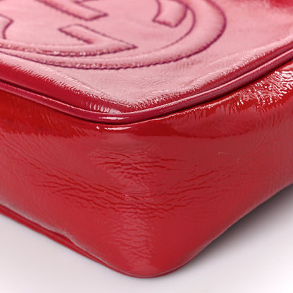 Gucci Vernice Naplack Small Soho Disco Bag Bright Bougainvillea 9 of 9