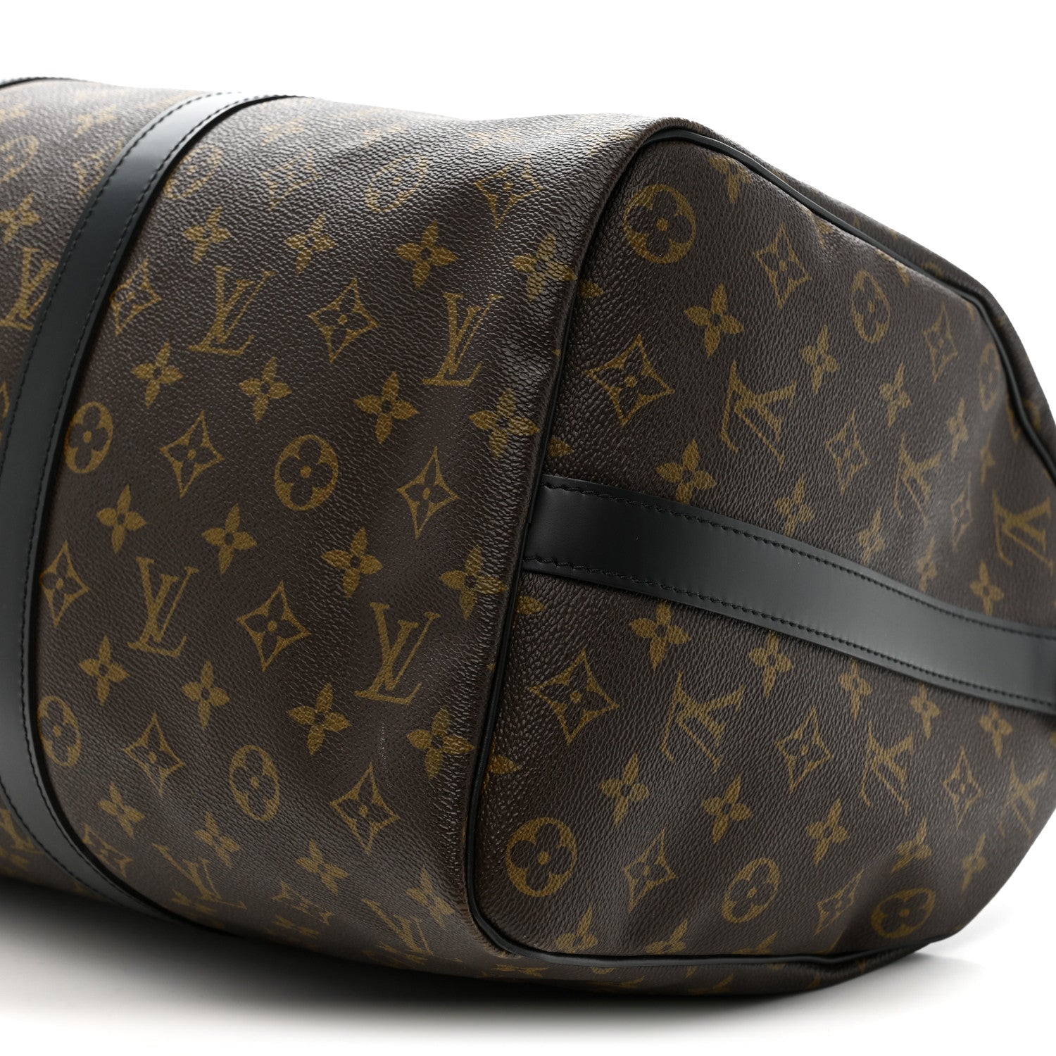 Louis Vuitton Monogram Macassar Keepall Bandouliere 45 9 of 9