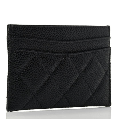 Chanel Caviar Quilted Card Holder Black 2 of 3