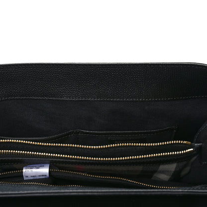 Burberry Derby Calfskin House Check Medium Camberley Black 15 of 18