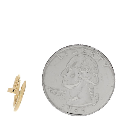 Cartier 18K Yellow Gold Juste Un Clou Single Hoop Earring 2 of 4