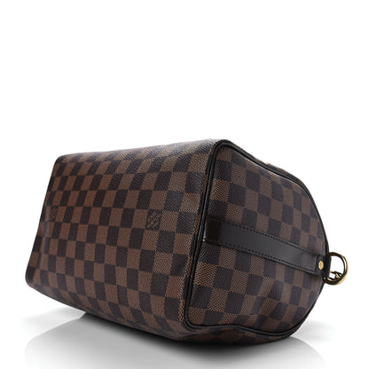 Louis Vuitton Damier Ebene Speedy Bandouliere 25 7 of 9