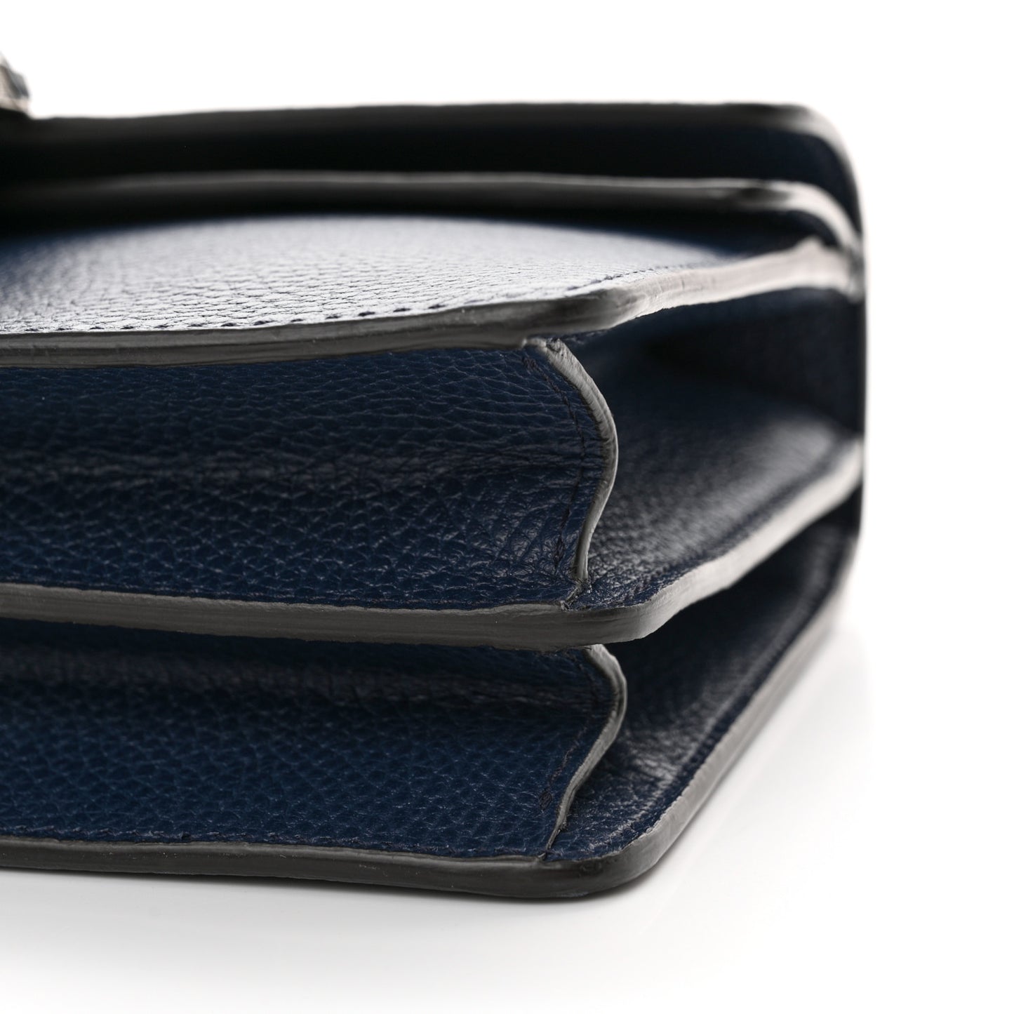 Dollar Calfskin Crystal Small Dionysus Shoulder Bag Blue Agata Montana Sapphire