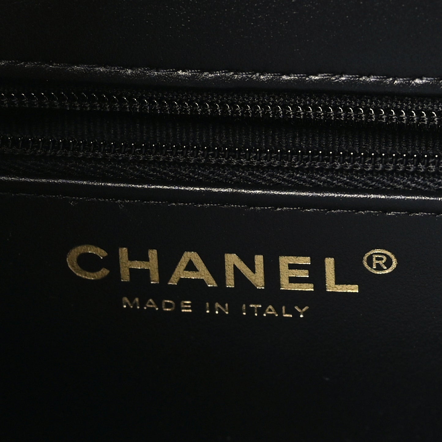 Shiny Caviar Preppy Coco Small Flap Black