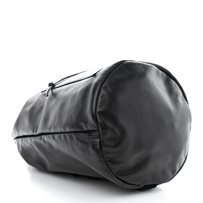 Saint Laurent Smooth Calfskin City Sailor Drawstring Backpack Black 5 of 12