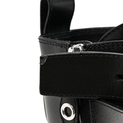 Louis Vuitton Calfskin Beaubourg Ankle Boots 36 Black 10 of 10