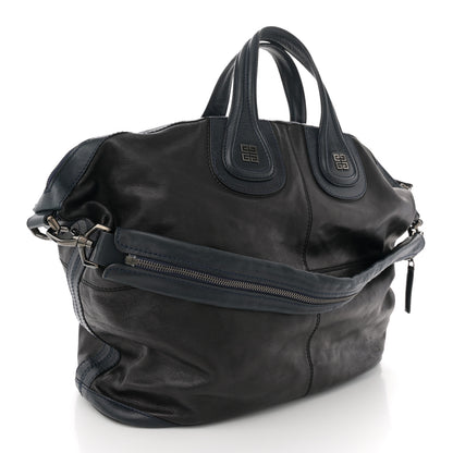 Givenchy Sugar Goatskin Large Nightingale Black Navy 3 of 11