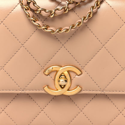 Chanel Calfskin Quilted Perfect Fit Flap Beige 8 of 11