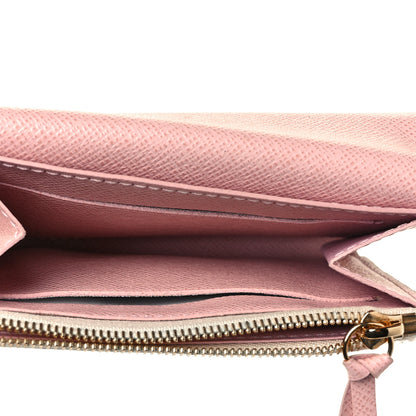 Louis Vuitton Damier Azur Rosalie Coin Purse Rose Ballerine 5 of 9