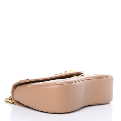 Louis Vuitton Calfskin New Wave Chain MM Noisette 4 of 12