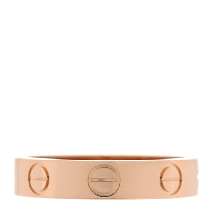 Cartier 18K Pink Gold 3.5mm LOVE Wedding Band Ring 47 4.25 3 of 4