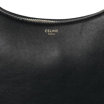 Celine Smooth Calfskin Medium Strap Ava Shoulder Bag Black Tan 6 of 11