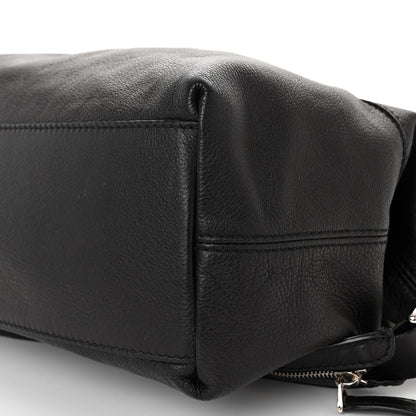 Givenchy Waxy Grained Calfskin Studded Medium Nightingale Black 10 of 11