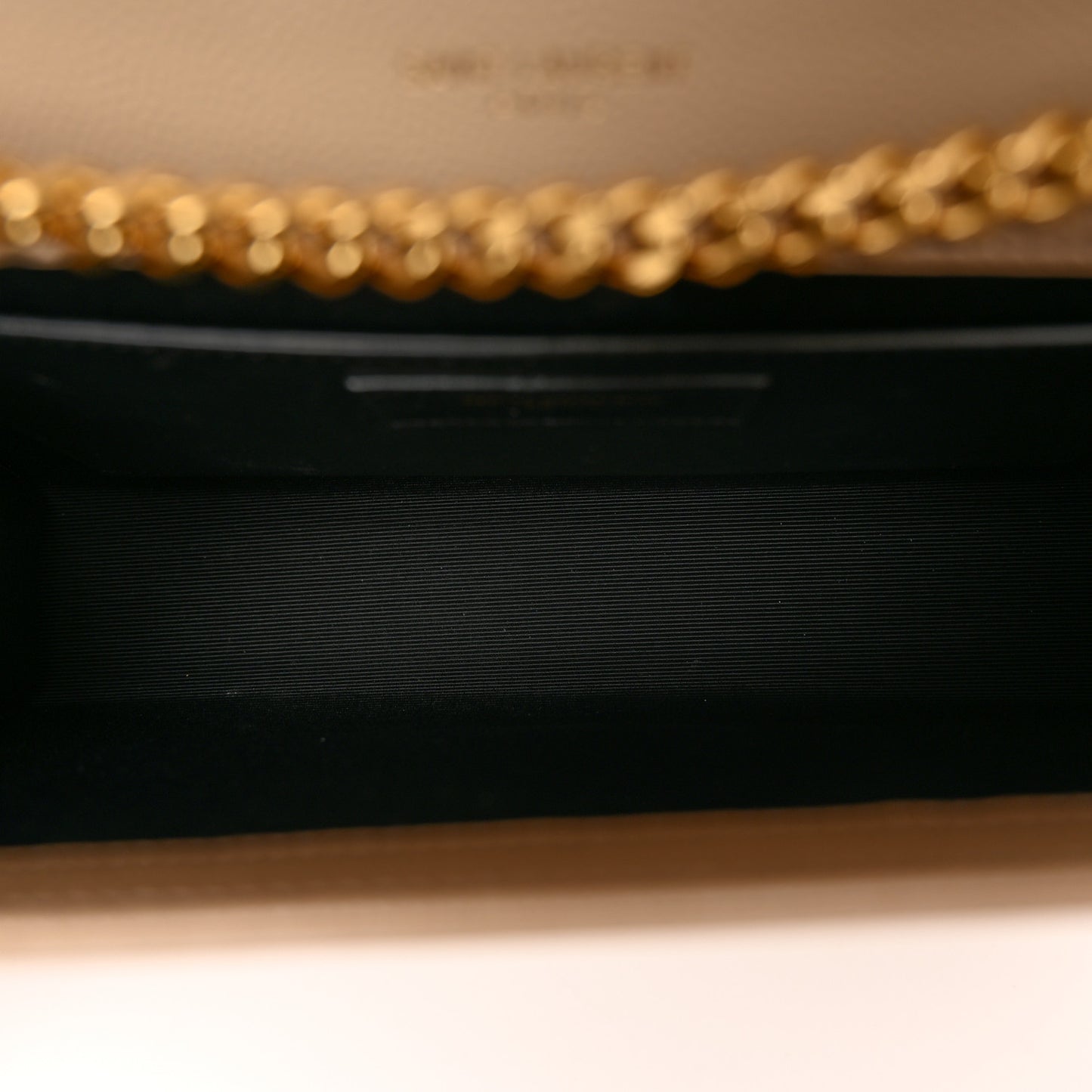 Grain De Poudre Medium Monogram Kate Satchel Dark Beige