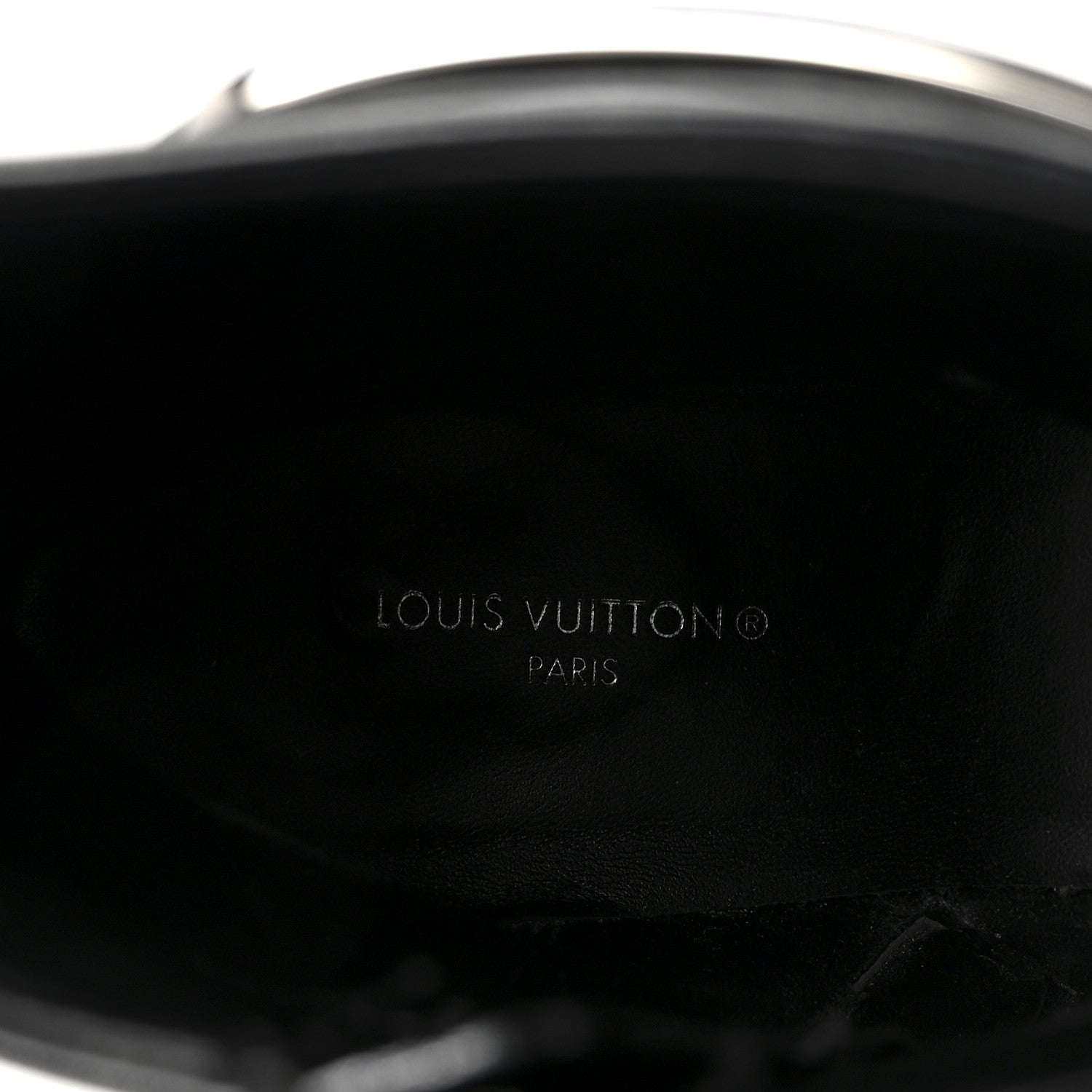 Louis Vuitton Calfskin Moonlight Boots 36.5 Black 8 of 8