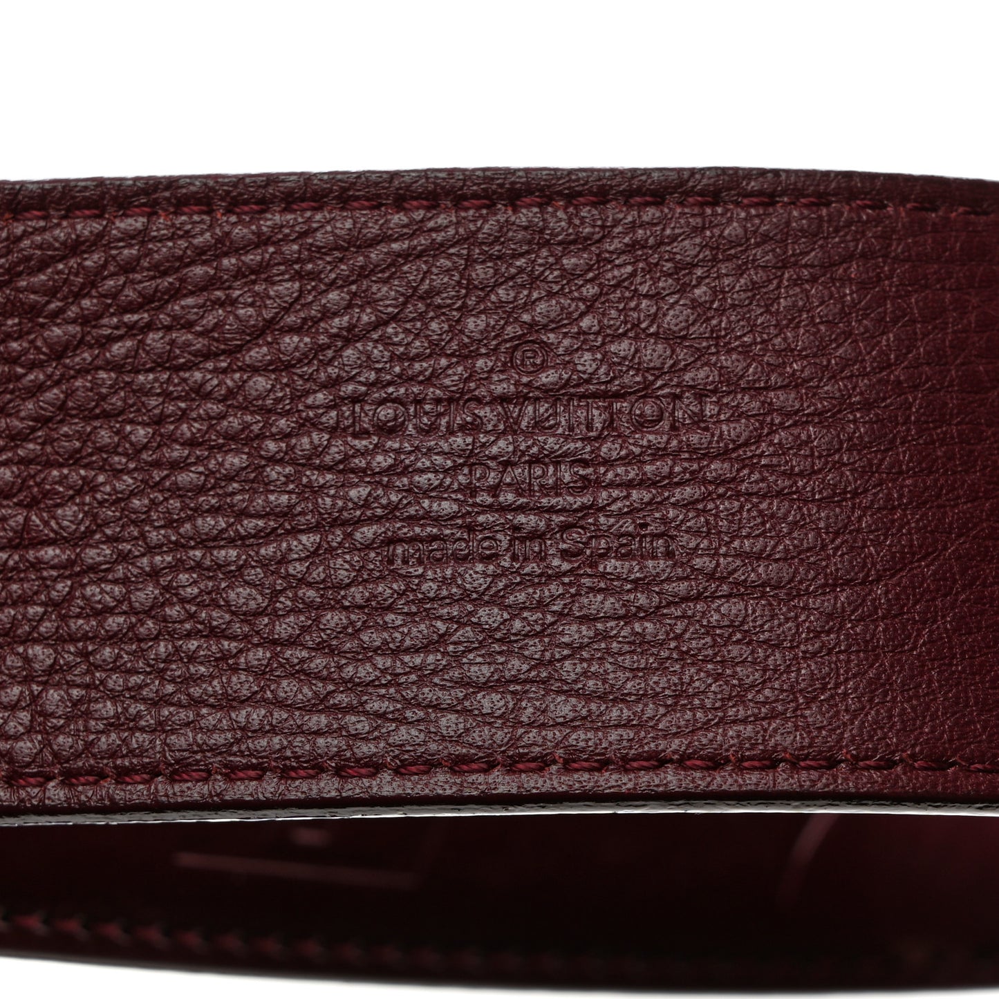 Vernis LV Facettes Belt 80 32 Rouge Fauviste
