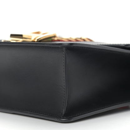 Gucci Calfskin Small Sylvie Shoulder Bag Black 10 of 10