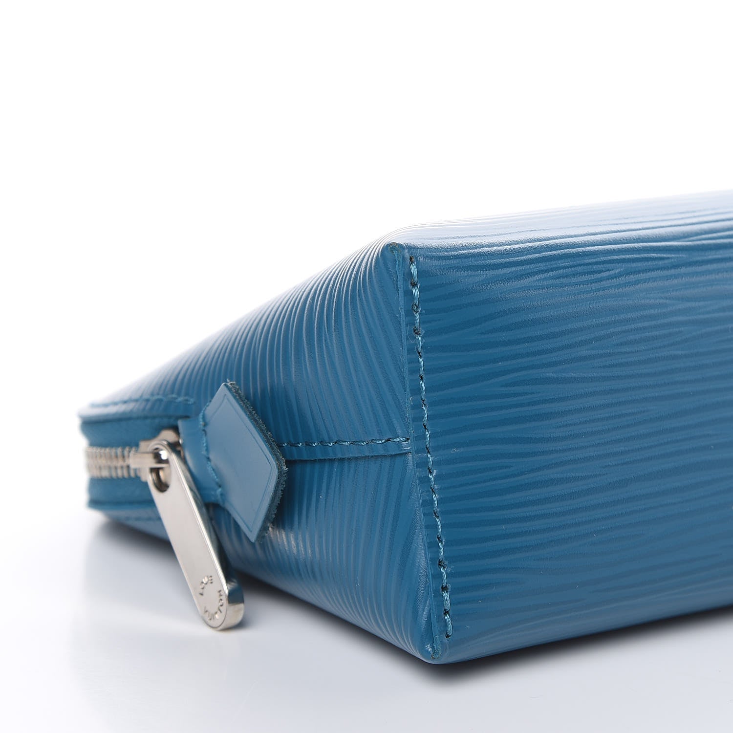 Louis Vuitton Epi Cosmetic Pouch Cyan 9 of 10