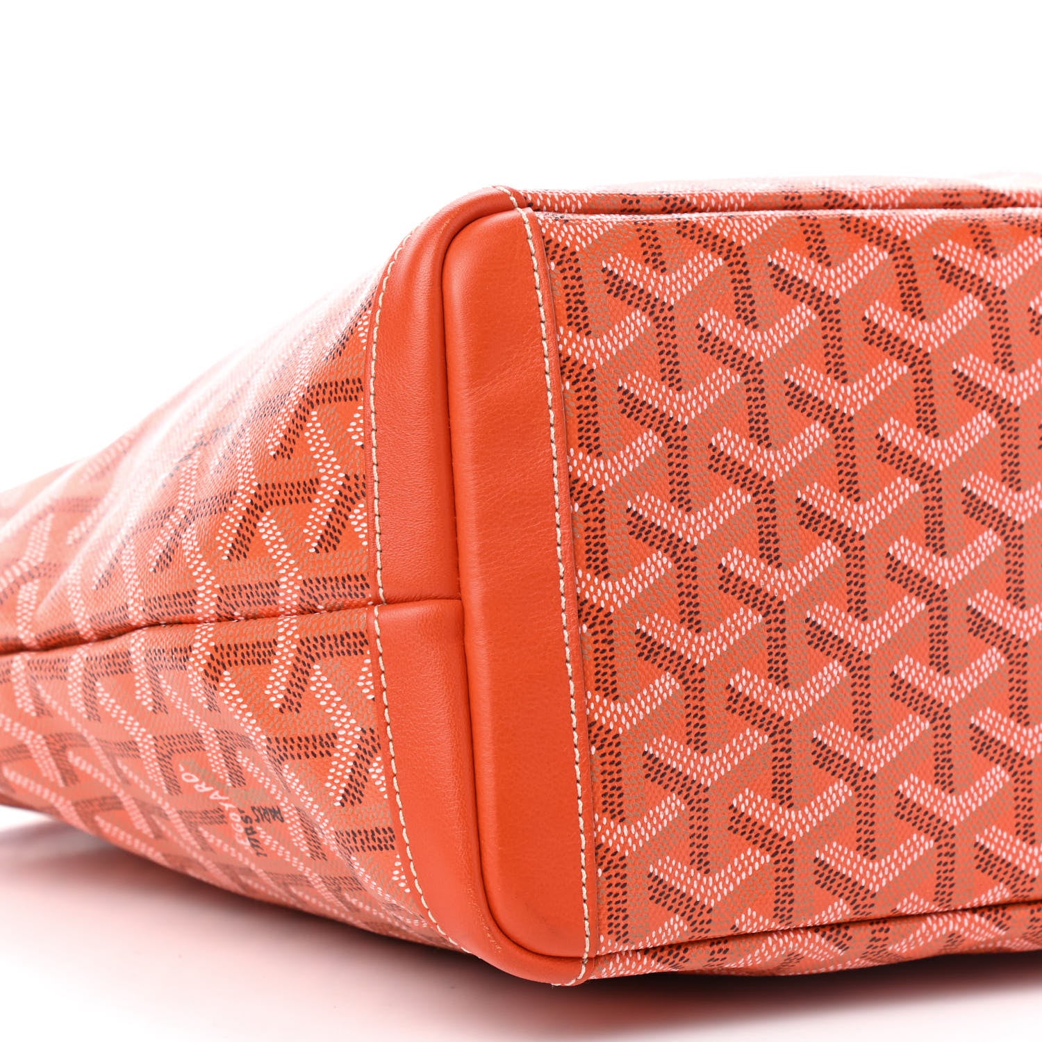Goyard Goyardine Artois PM Orange 8 of 9