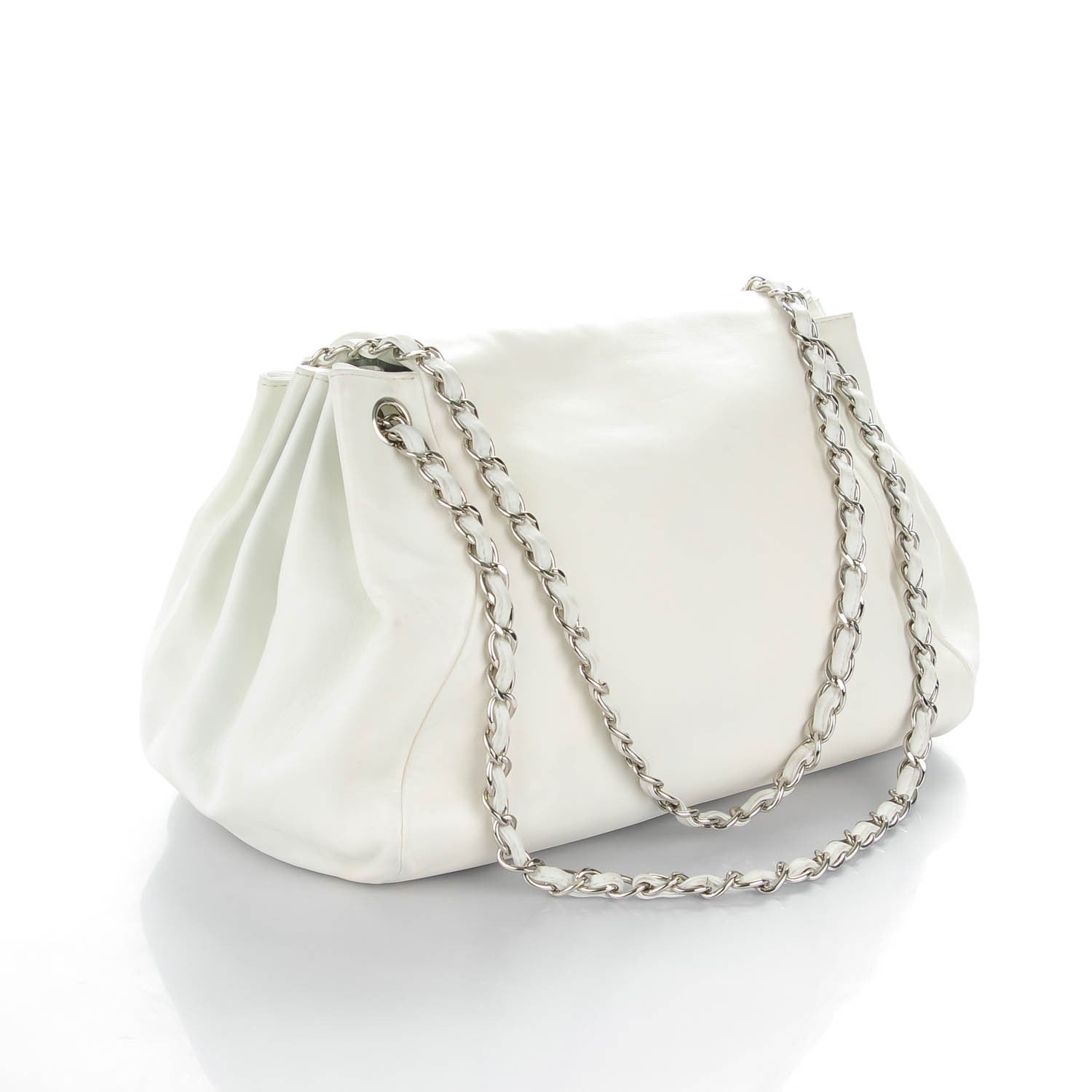 Chanel Lambskin Sensual Accordion Flap White 3 of 7