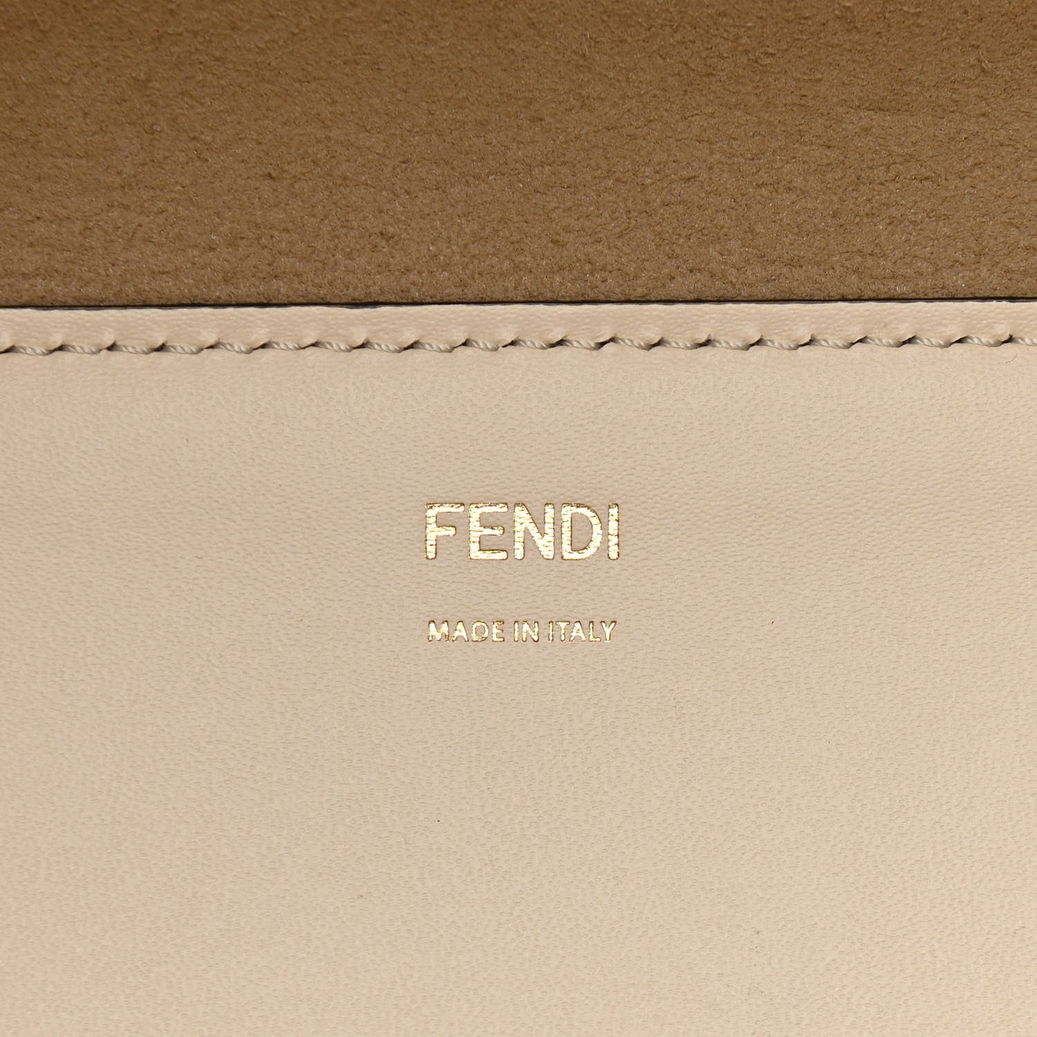 Fendi Vitello King Plexiglass Logo Embossed Large Fendi Sunshine Shopper Tote White Ice 6 of 17