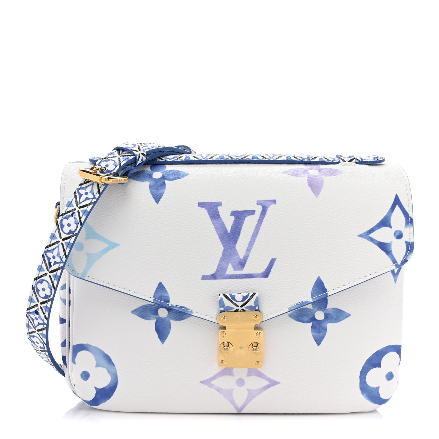 Monogram Giant By The Pool Pochette Metis MM Blue