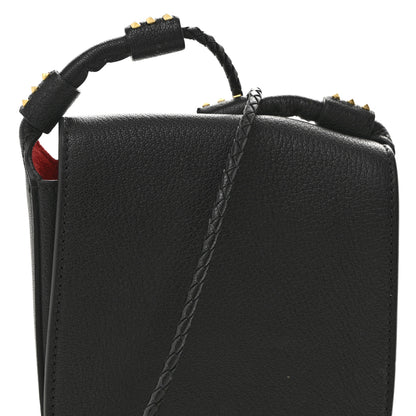 Valentino Garavani Goatskin VRing Crossbody Bag Black 7 of 10