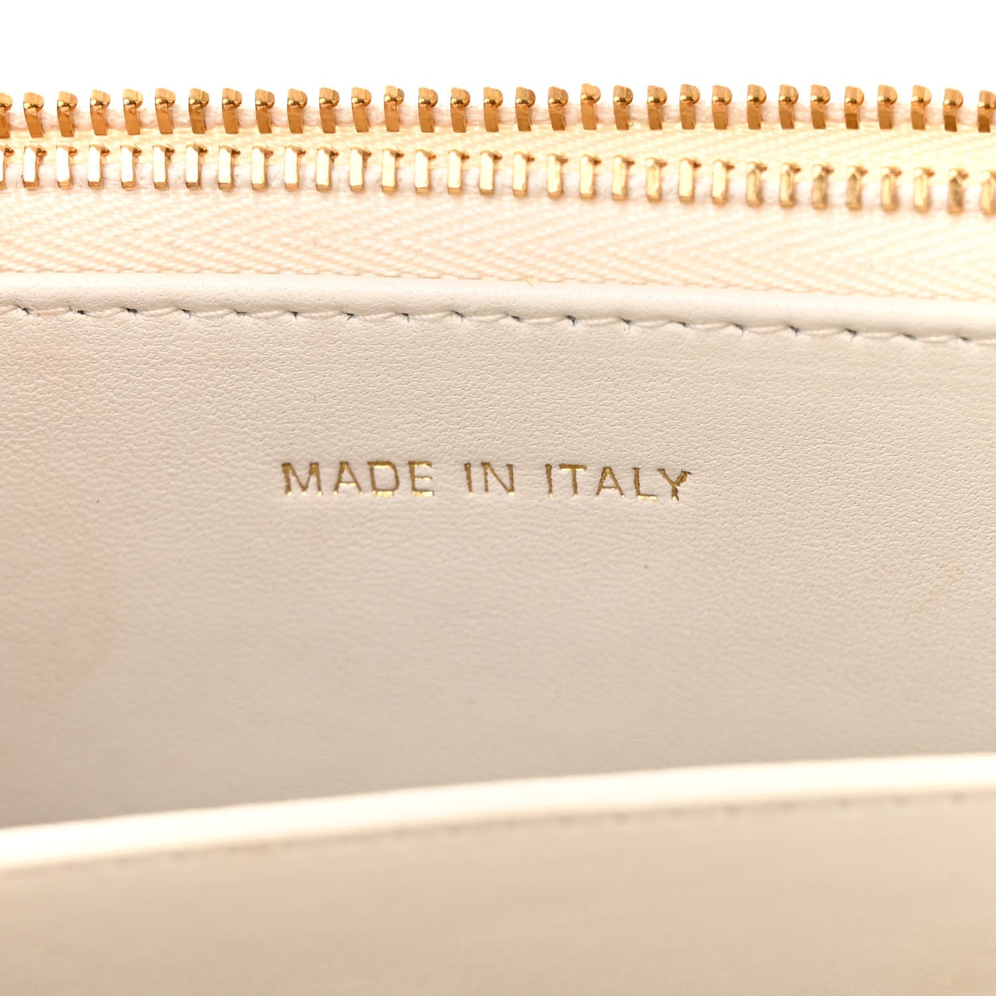 Lambskin Macrocannage Mini Miss Caro Bag Latte