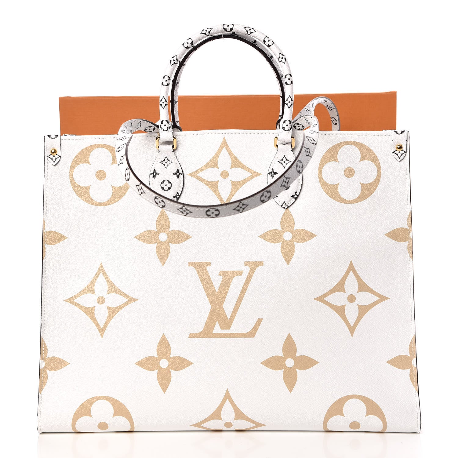 Louis Vuitton Monogram Giant Onthego GM Kaki Beige 11 of 11