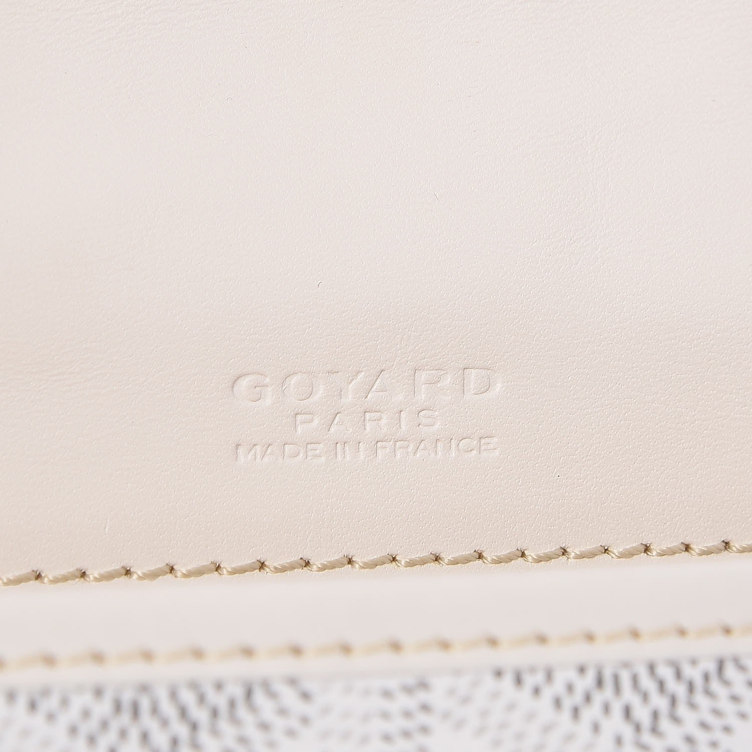 Goyard Goyardine Belvedere PM Messenger Bag White 6 of 7