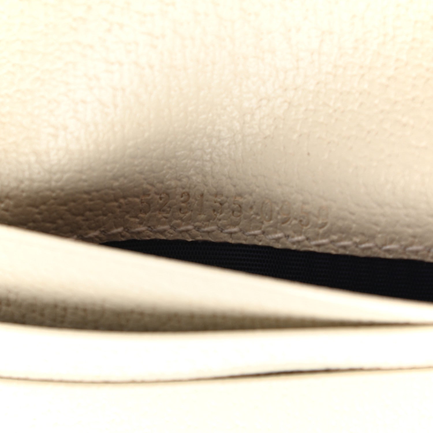 Gucci Textured Calfskin Web Ophidia Card Case Mystic White 7 of 9