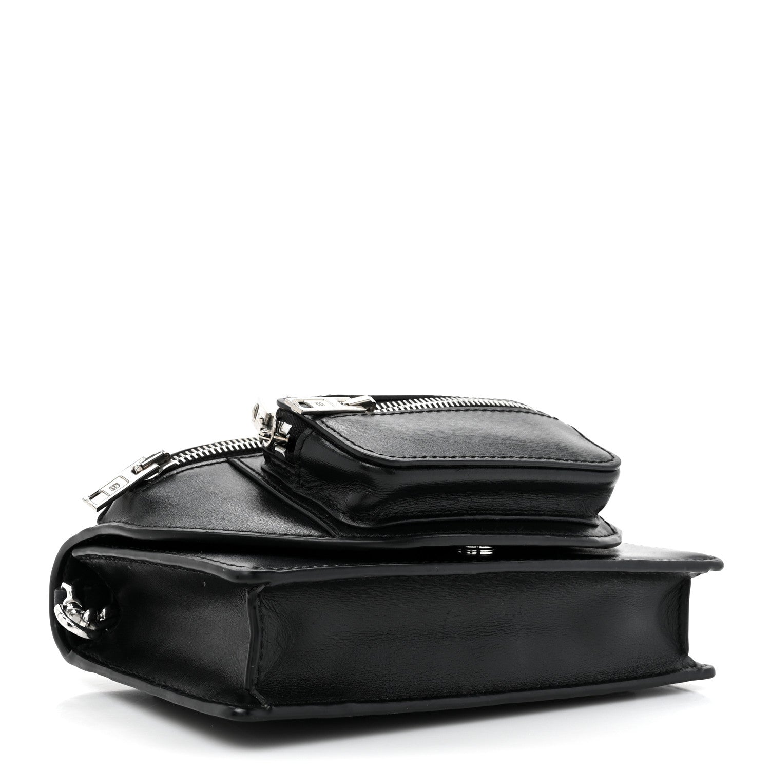 Alexander Wang Lambskin Attica Chain Crossbody Bag Black 4 of 12