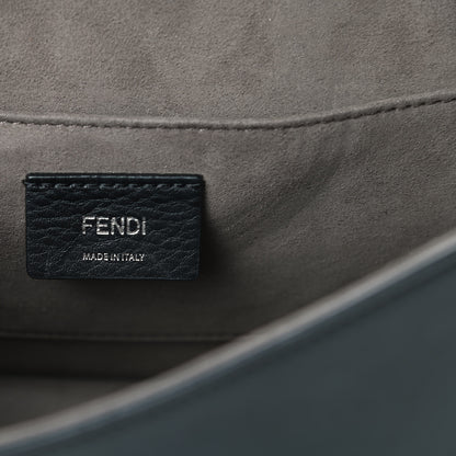 Fendi Vitello Century Opaco F is Fendi Kan I Shoulder Bag Black 7 of 17