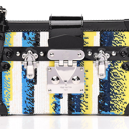 Louis Vuitton Sequins Vernis Petite Malle Black 9 of 9