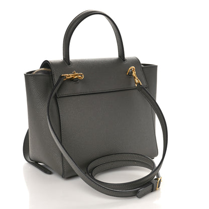 Celine Grained Calfskin Nano Belt Bag Grey 3 of 8