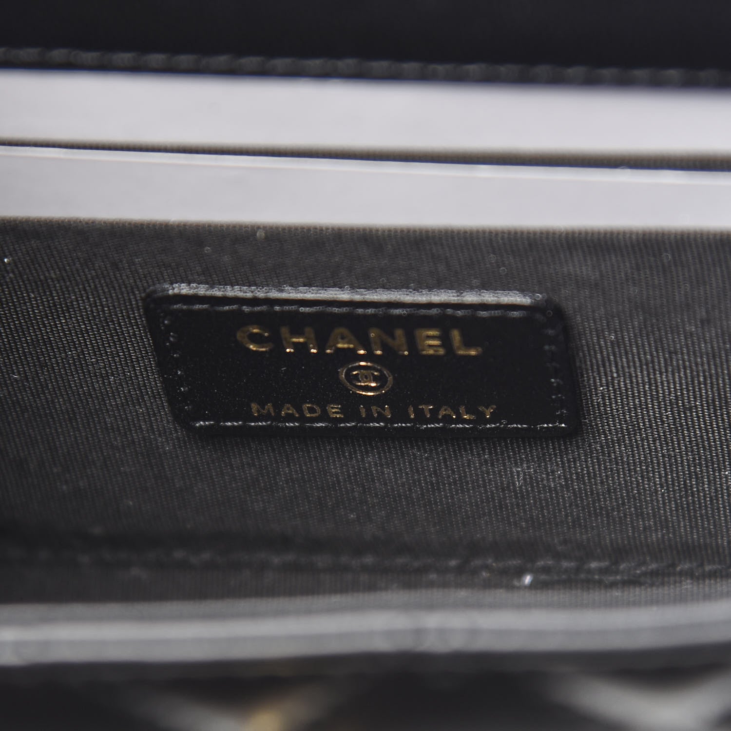 Chanel Lambskin Quilted Mini Trendy CC Chain Wallet Black 5 of 11