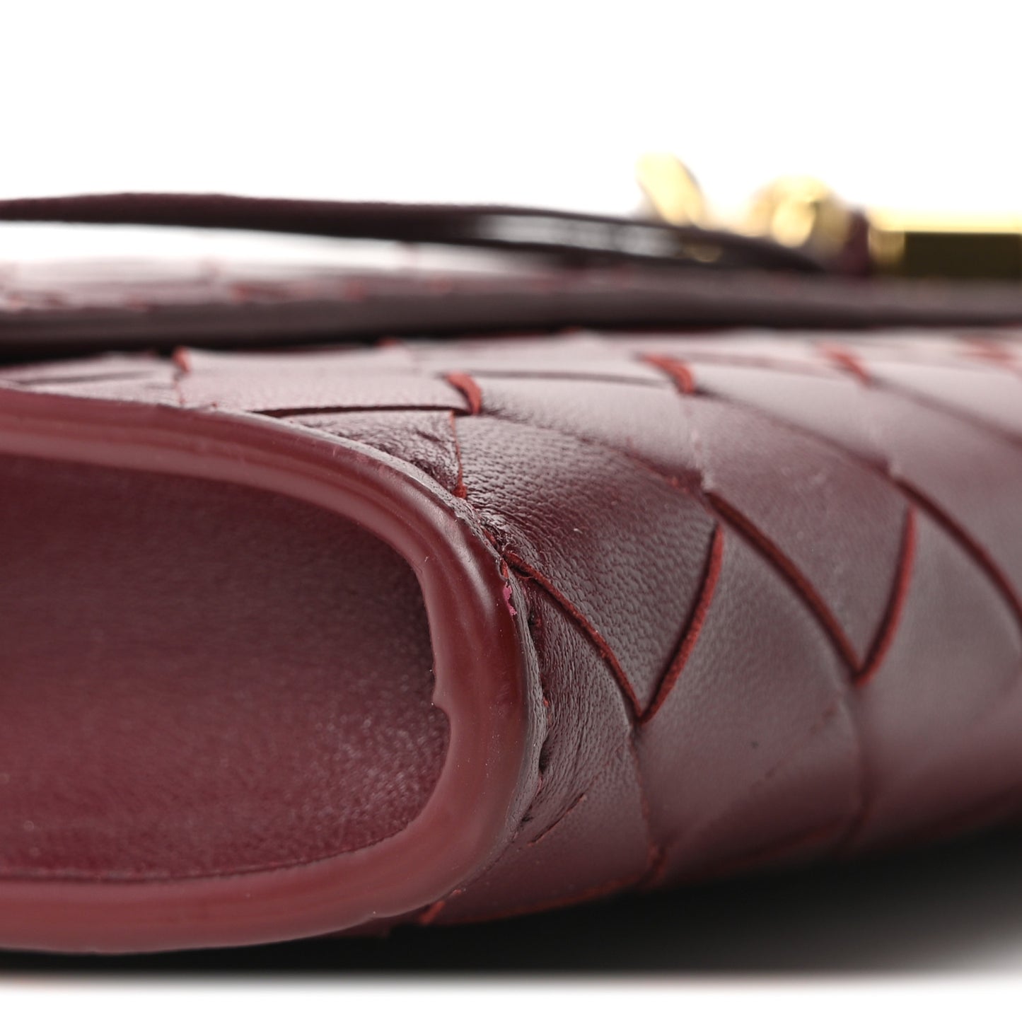 Nappa Intrecciato Long Andiamo Top Handle Clutch Barolo