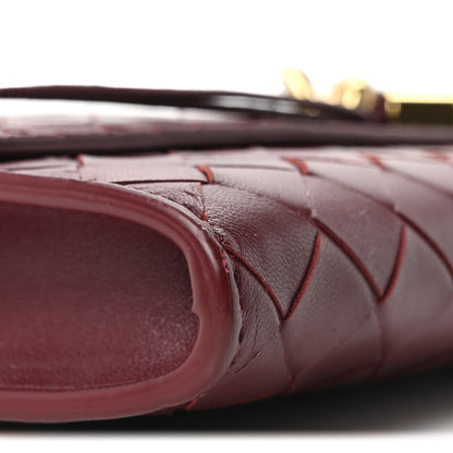 Bottega Veneta Nappa Intrecciato Long Andiamo Top Handle Clutch Barolo 9 of 10