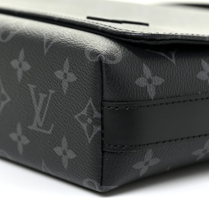 Louis Vuitton Monogram Eclipse District PM Black 9 of 15