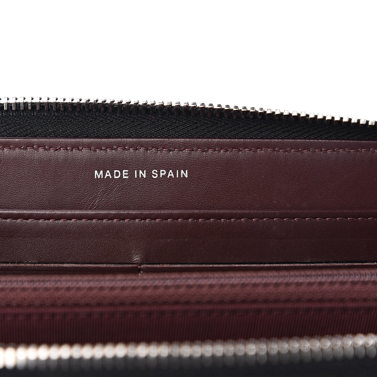 Caviar Quilted Large Gusset Zip Around Wallet Black