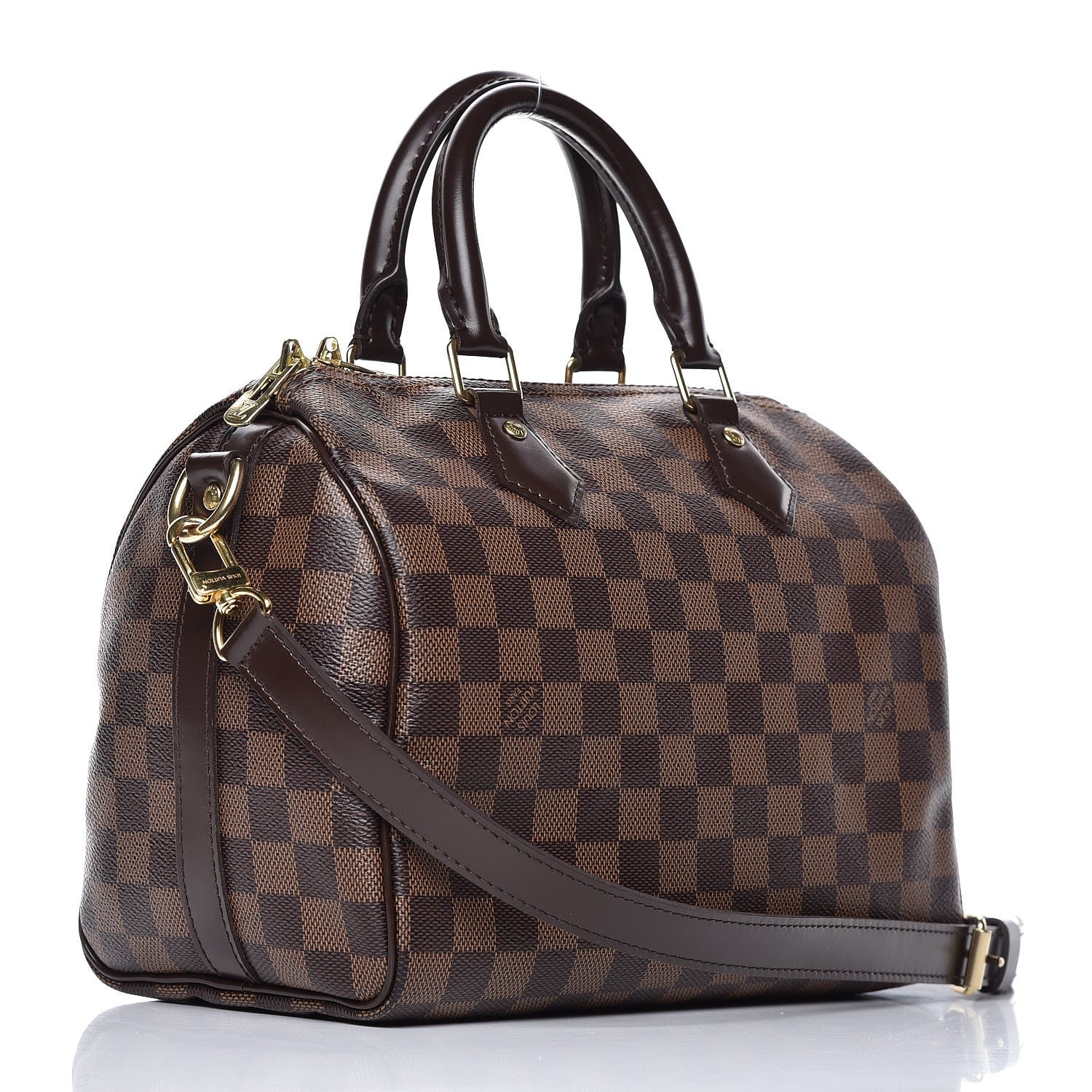 Louis Vuitton Damier Ebene Speedy Bandouliere 25 4 of 9