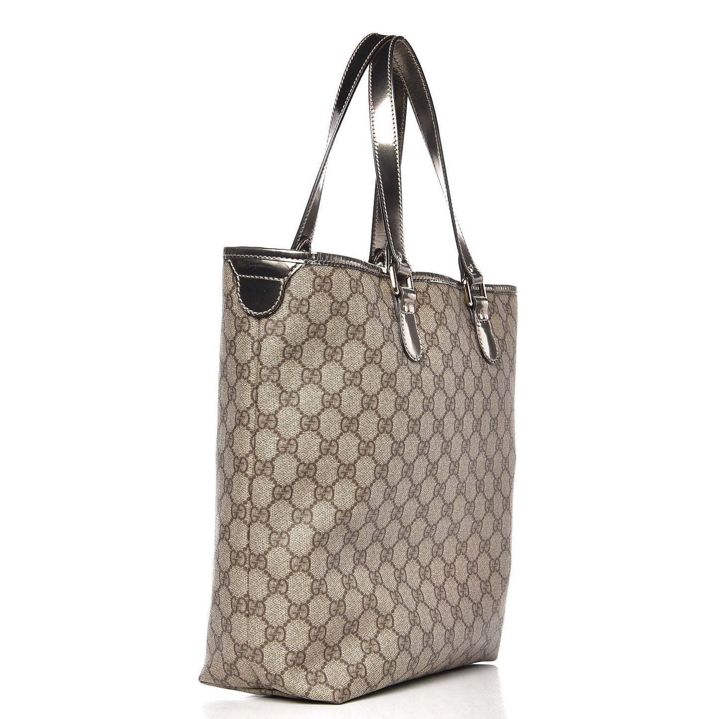 GG Plus Monogram Medium Joy Tote Gunmetal