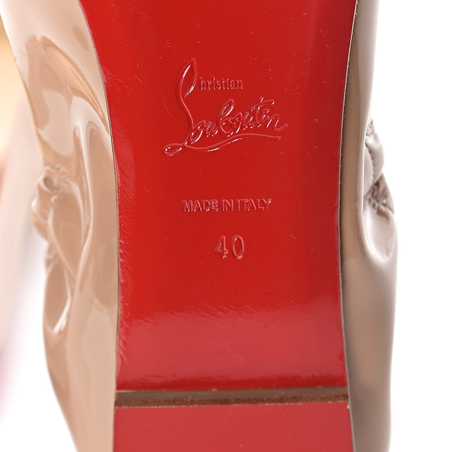 Patent Gloriana Bow Flats 40 Nude