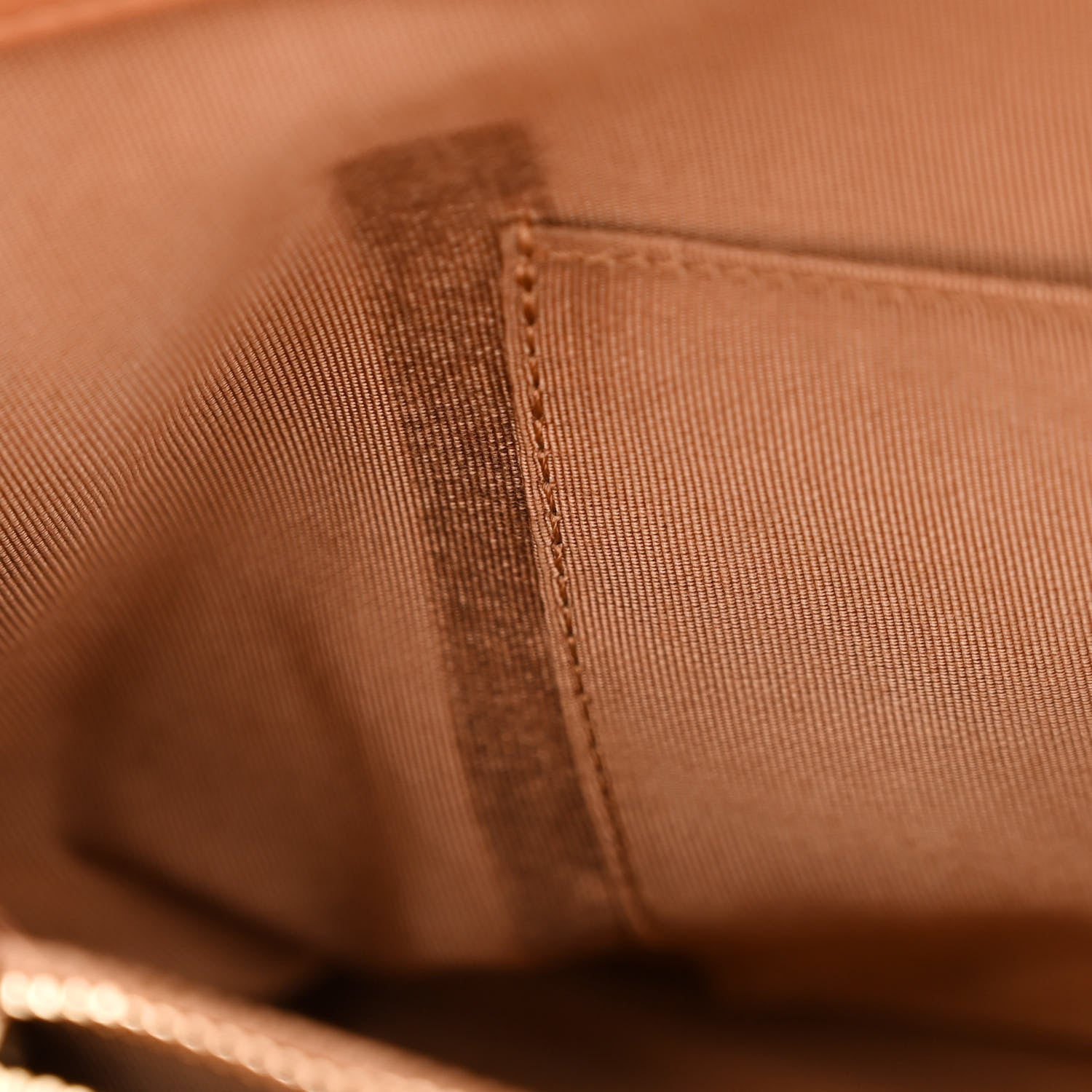 Chanel Calfskin Quilted Boy Shopping Tote Camel 9 of 16