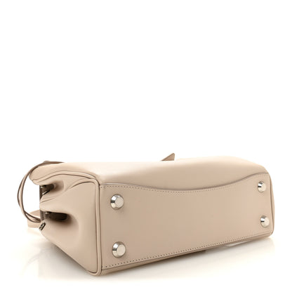 Balenciaga Natural Smooth Calfskin Small Rodeo Top Handle Handbag Almond 4 of 9