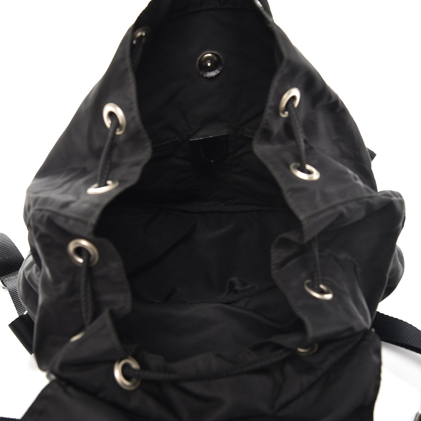 Nylon Vela Medium Backpack Black