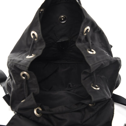 Prada Nylon Vela Medium Backpack Black 5 of 7