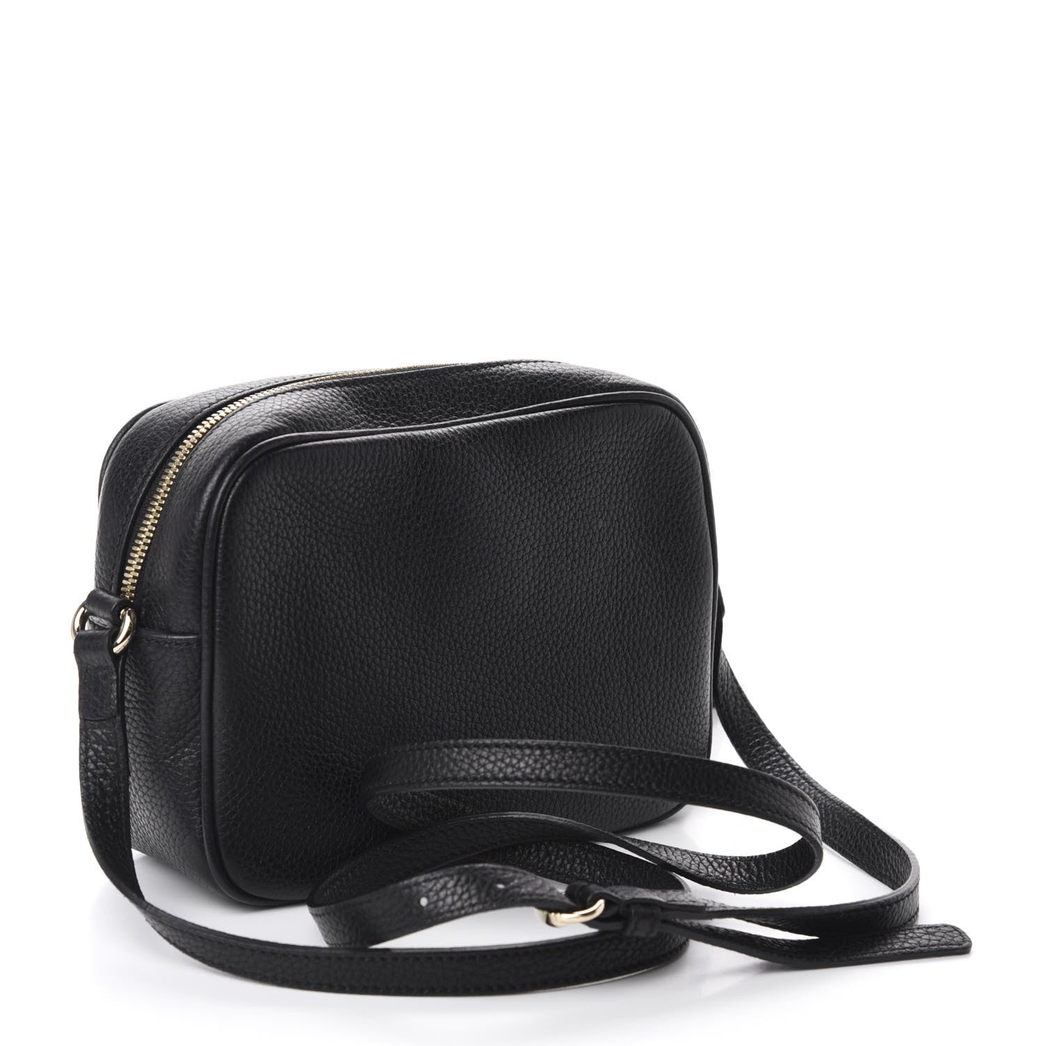 Gucci Pebbled Calfskin Small Soho Disco Bag Black 3 of 12