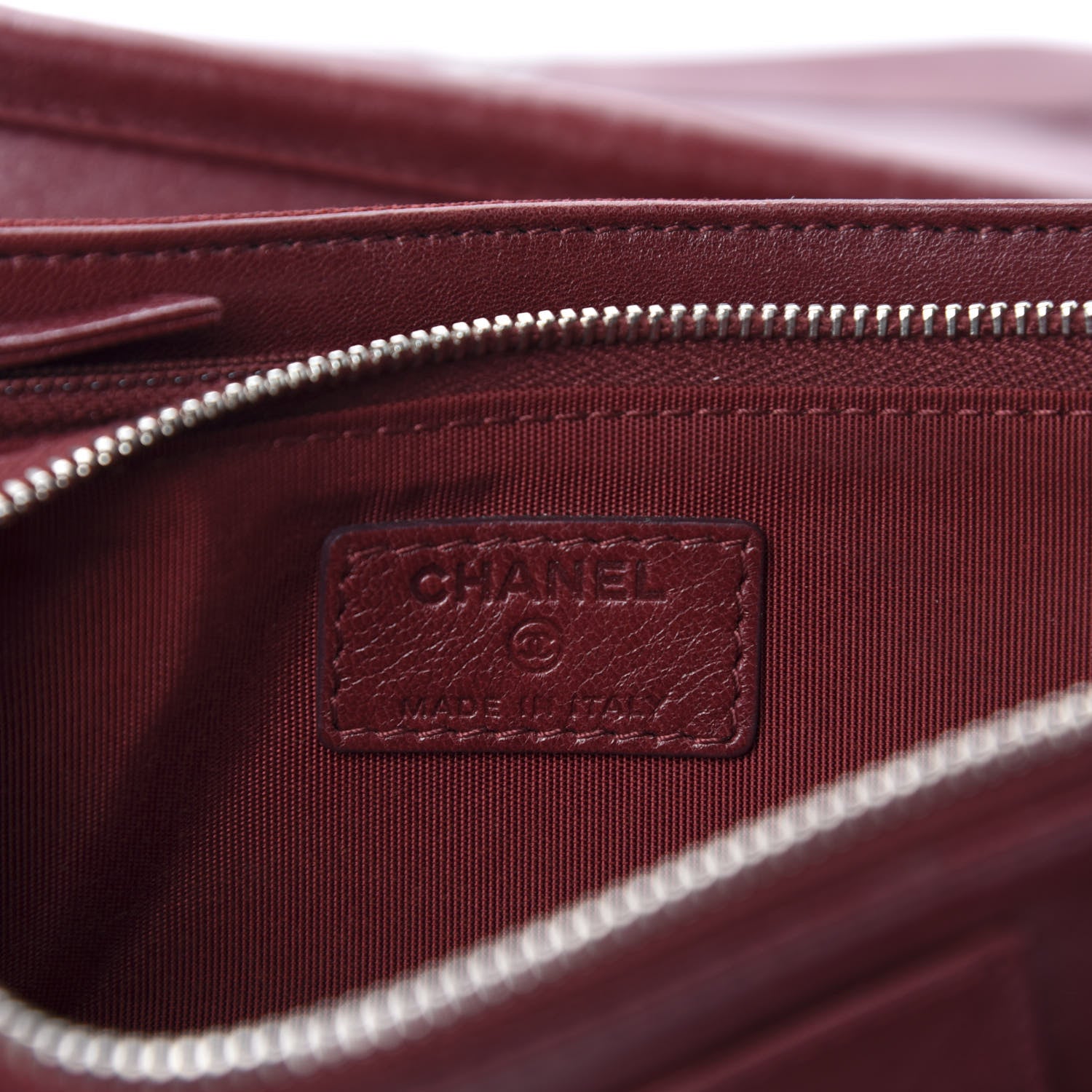 Chanel Lambskin Quilted Single Flap Red 10 of 13