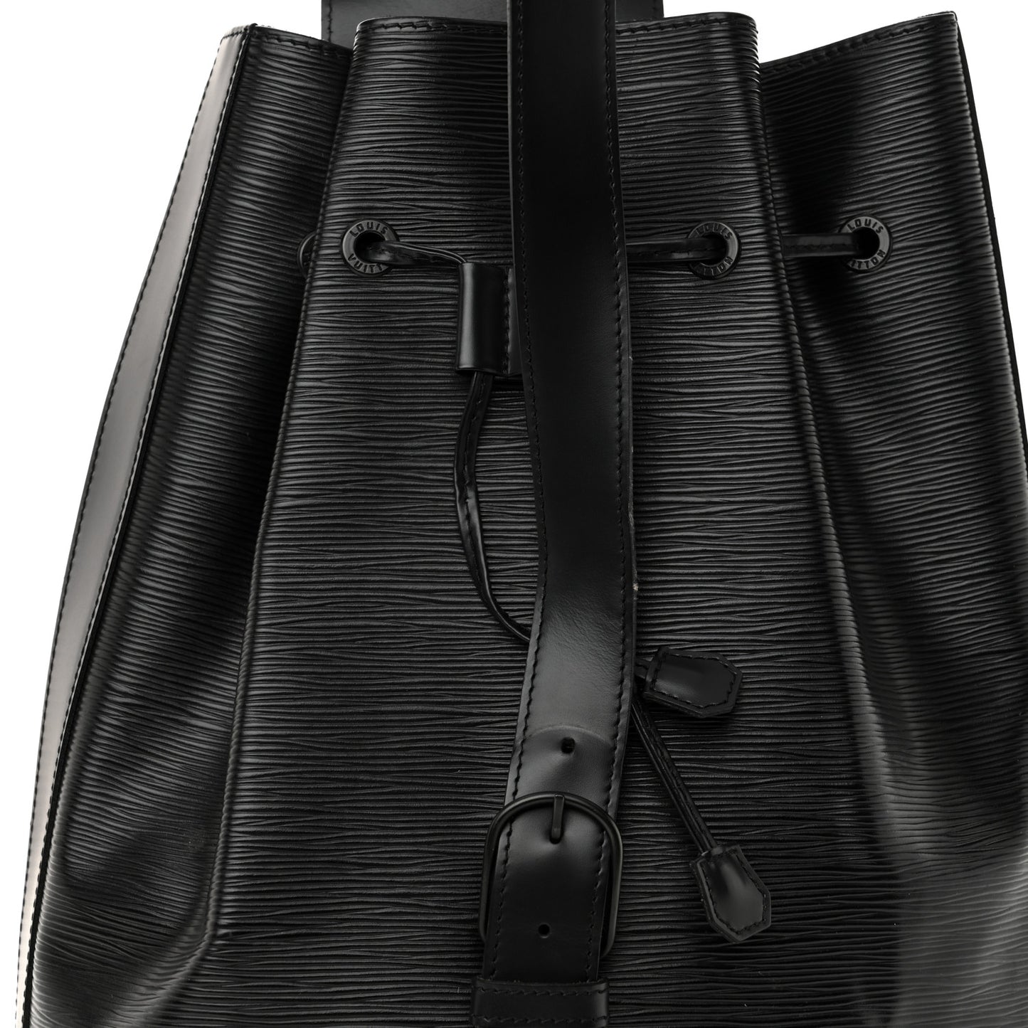 Epi Sac a Dos Drawstring Bag Black